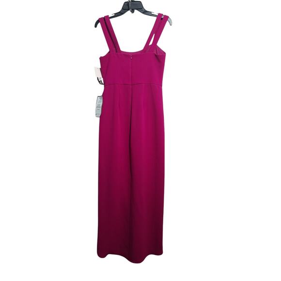 Xscape Double-Strap Front Slit Sheath Dress NWT - Picture 4 of 6